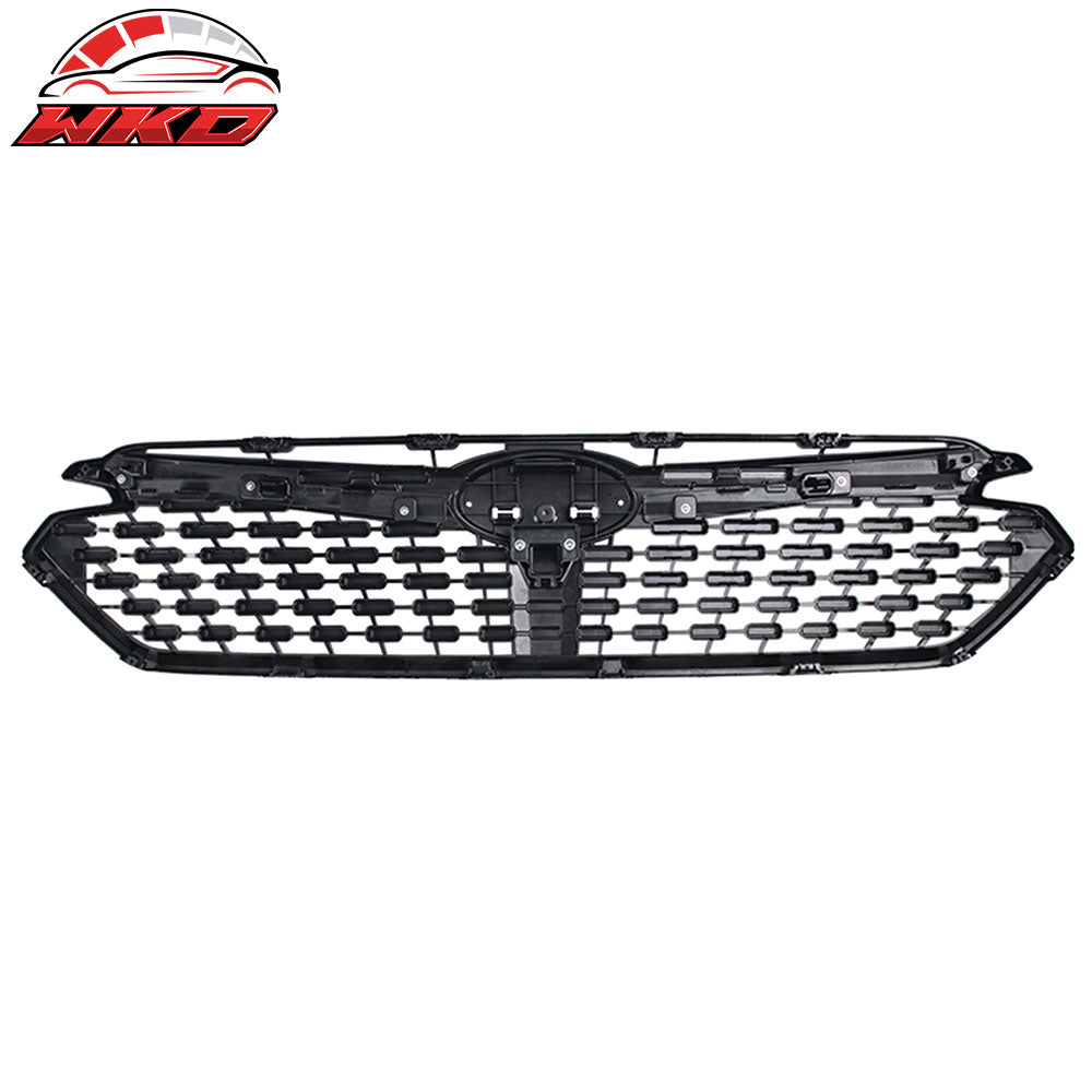 Fits 24-25 Subaru Impreza Sport Style Front Bumper Upper Grille Gloss Black ABS