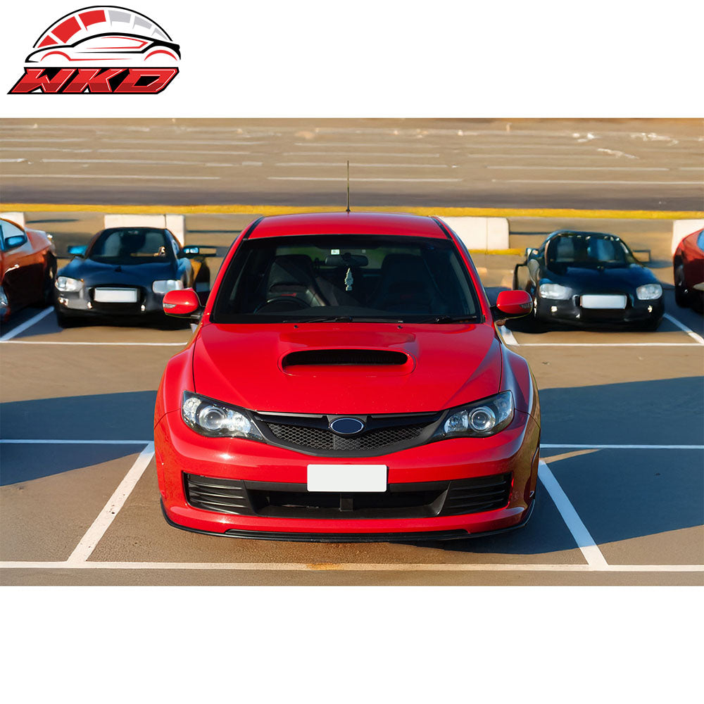 Fits 08-10 Subaru Impreza WRX Hatchback OE Style Front Grille Carbon Fiber Print