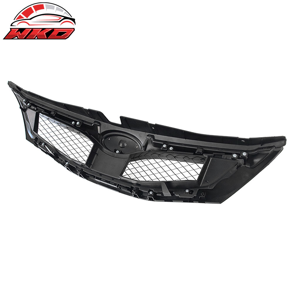 Fits 08-10 Subaru Impreza WRX Hatchback OE Style Front Bumper Grille Gloss Black