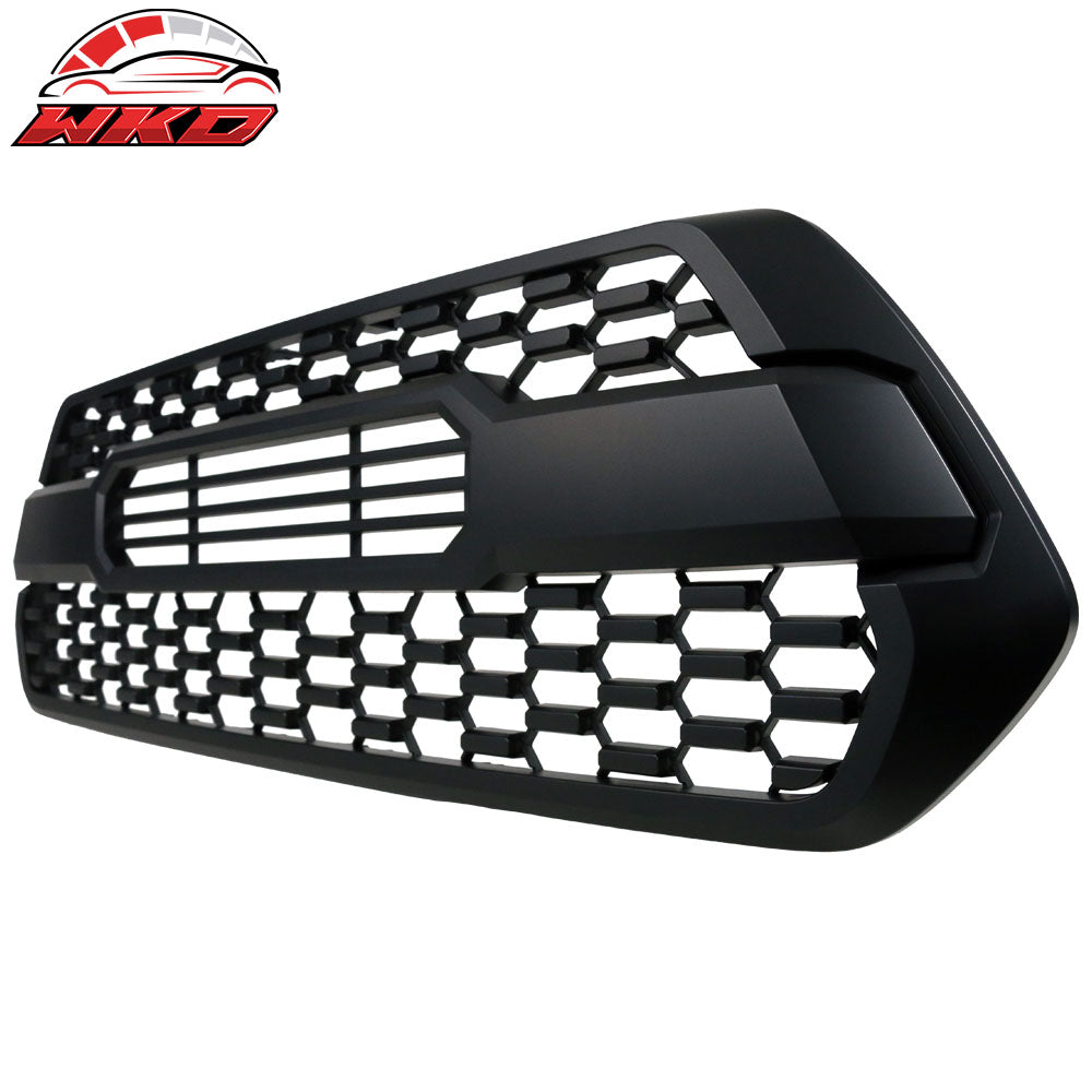 Fits 16-23 Toyota Tacoma TRD TP Style Front Grille Mesh Insert Unpainted ABS