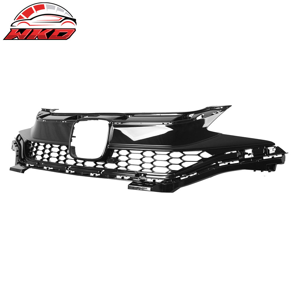 Fits 18-20 Honda Fit ABS Front Bumper Upper Grille Hood Mesh Grill - OE Style