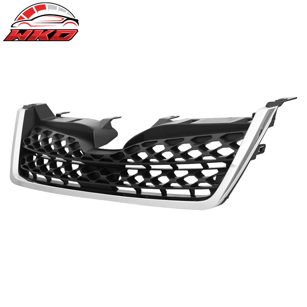 Fits 14-16 Subaru Forester OE Style Front Bumper Upper Grille Grill Assembly ABS