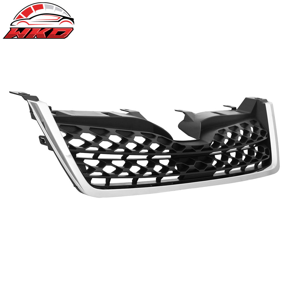 Fits 14-16 Subaru Forester OE Style Front Bumper Upper Grille Grill Assembly ABS