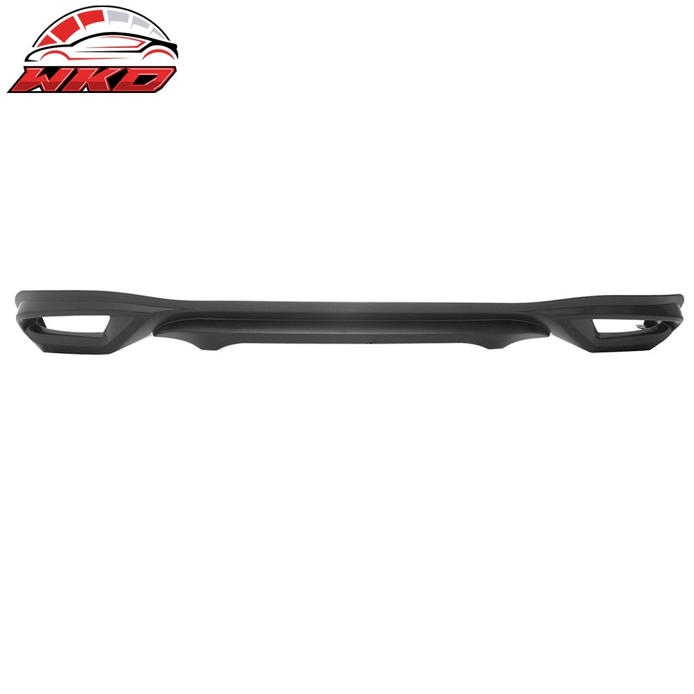 Wholesale 16-18 Honda HRV Mug Style Unpainted Black Rear Bumper Diffuser Lip - PU
