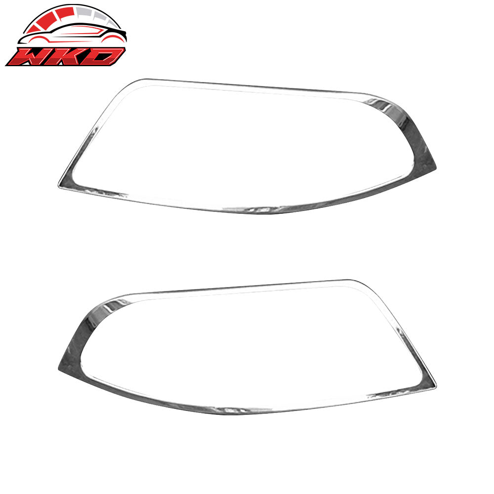 01-05 Volkswagen Passat Chrome Front Head Light Bezel Covers Trim Pair ABS | Wholesale