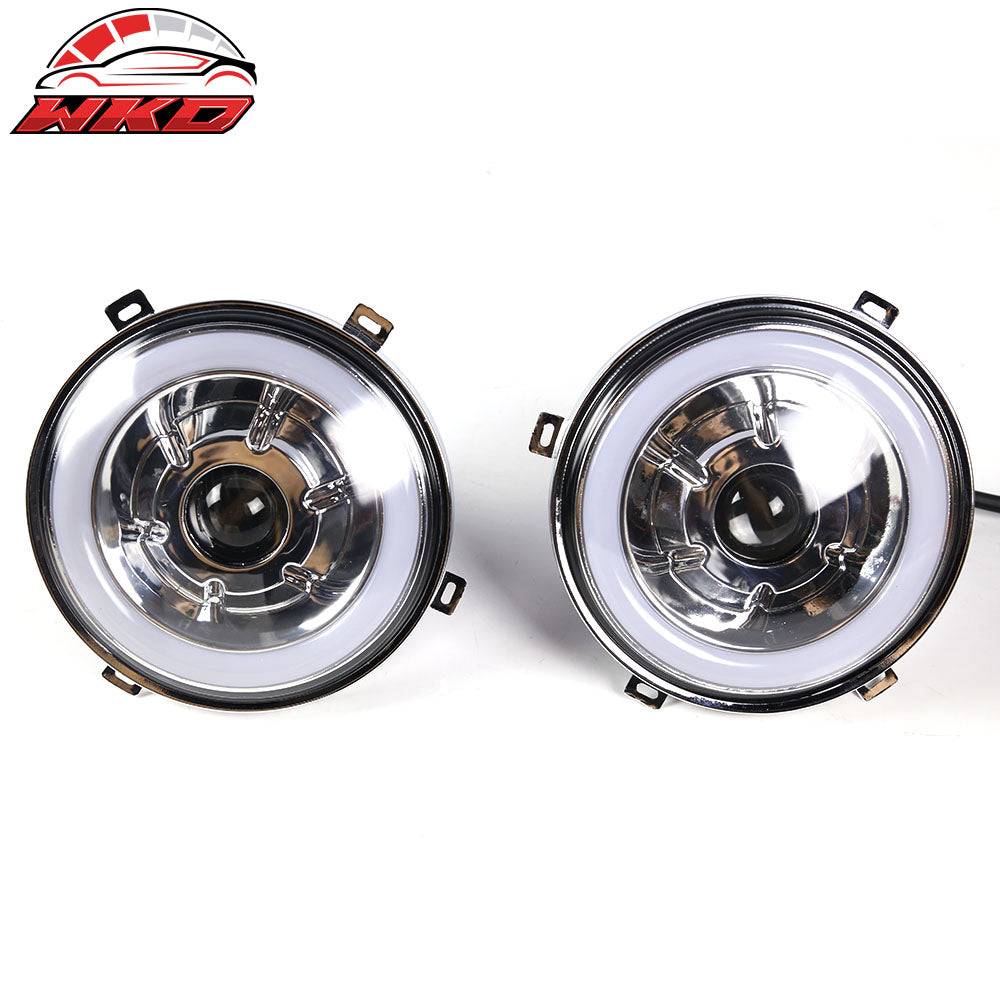 Fits 97-16 Jeep Wrangler 7" Round LED Projector Headlights Signal
