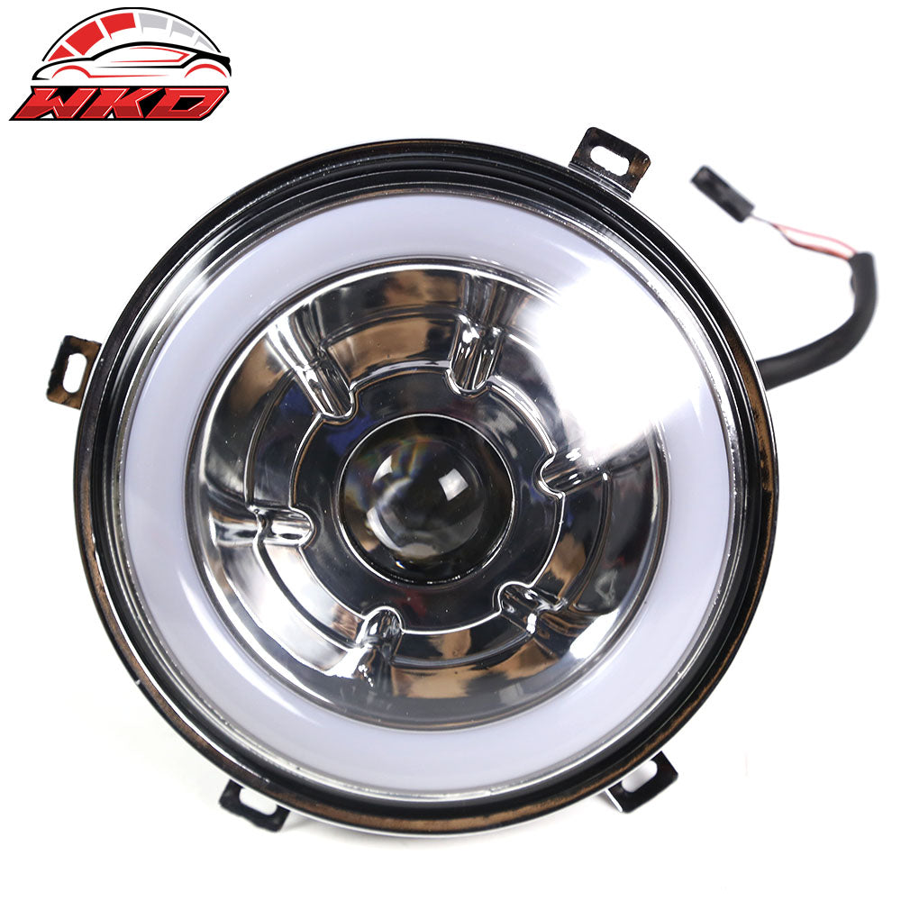 Fits 97-16 Jeep Wrangler 7" Round LED Projector Headlights Signal