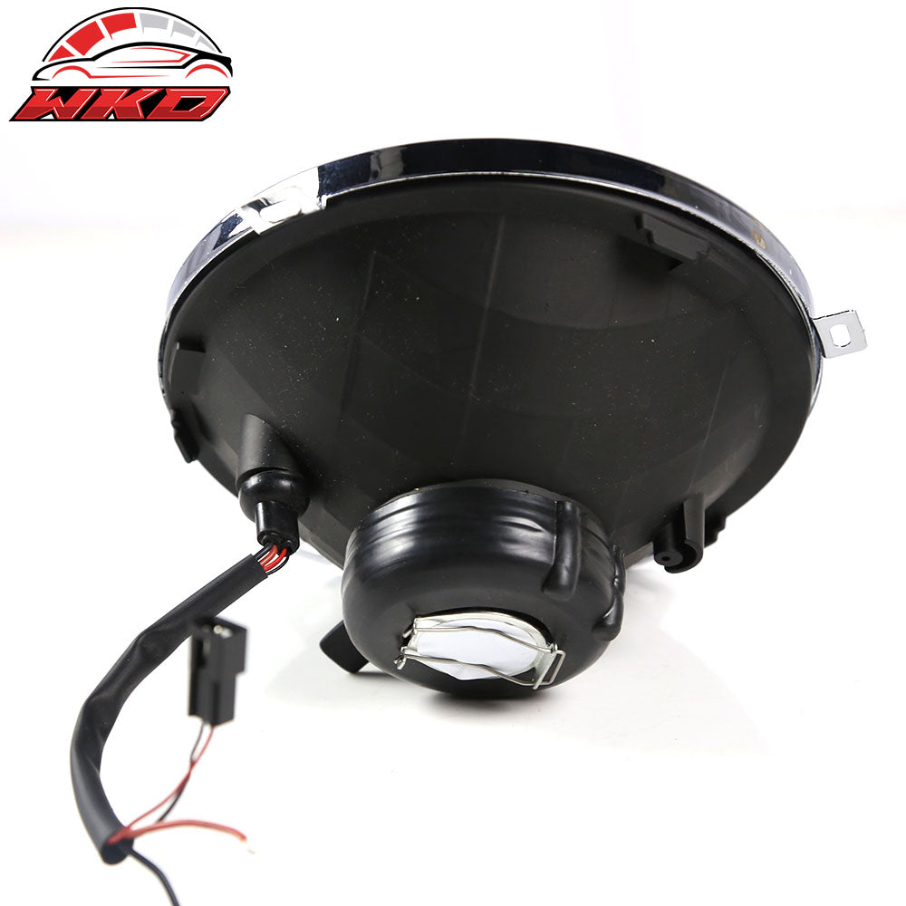Fits 97-16 Jeep Wrangler 7" Round LED Projector Headlights Signal