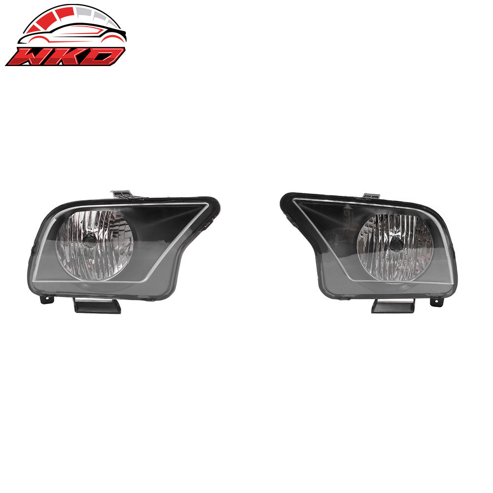 07-09 Ford Mustang Shelby GT500 OE Style Halogen Bulb Headlights Lamp Pair | Wholesale