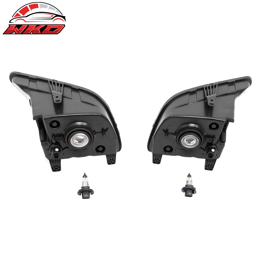 Fits 07-09 Ford Mustang Shelby GT500 OE Style Halogen Bulb Headlights Lamp Pair