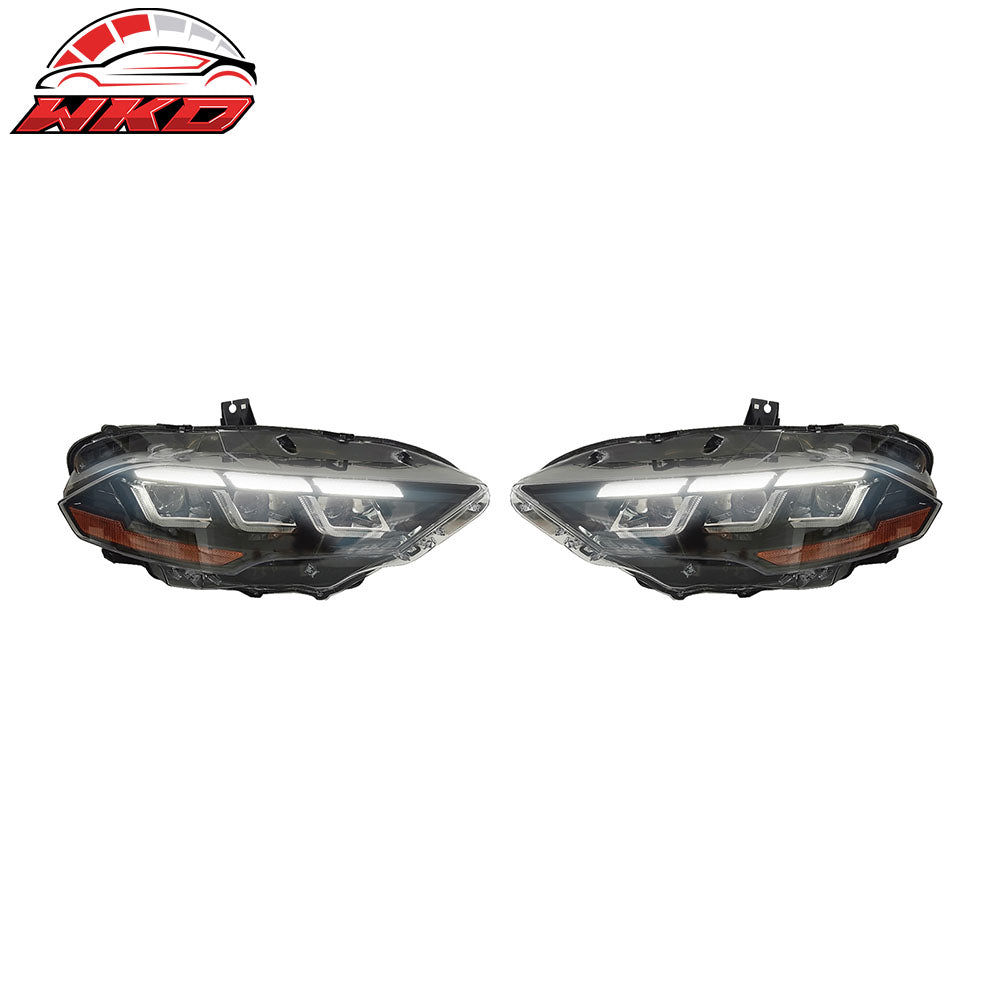 Fits 18-23 Ford Mustang EcoBoost V6 GT 2024 Style LED Headlights Lamp Pair