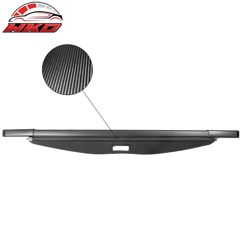 Fits 20-26 Highlander TPE Trunk Mat Cargo Pad + Carbon Fiber Texture Cargo Cover