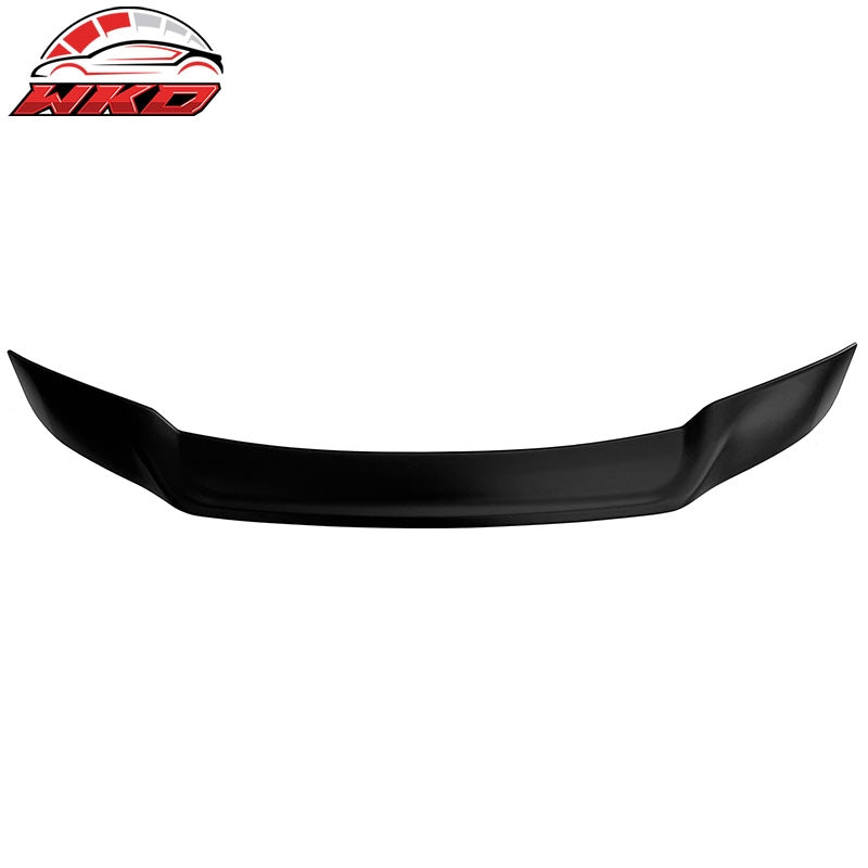 Fits 23-26 Honda Accord 11th Gen R Style Rear Trunk Spoiler Wing Matte Black ABS