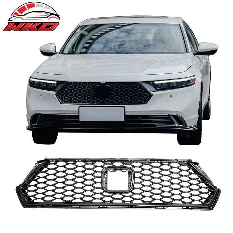 Wholesale 23-26 Honda Accord 11th TR Style Front Upper Honeycomb Grille Gloss Black