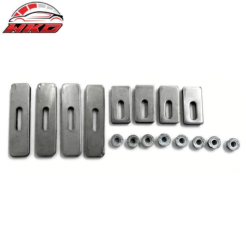 Fits 08-10 Honda Accord 2DR Chrome Billet Style Front Grille Stainless Steel