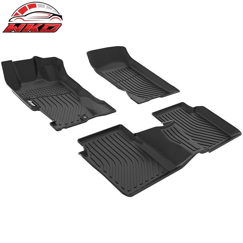 Fits 98-02 Honda Accord Sedan AT TPE All Weather 3D Floor Mats Liner Carpets