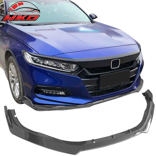 Wholesale 18-20 Honda Accord Carbon Fiber Print Front Bumper Lip Spoiler 3PC Kit PP