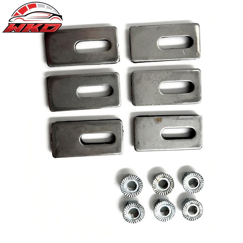 Fits 08-10 Honda Accord Chrome Mesh Front Bumper Hood Upper Grille Grill Trim
