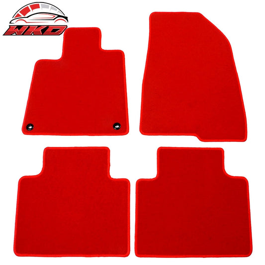Wholesale 18-22 Honda Accord Car Floor Mats Liner Front Rear Nylon Red Carpets 4PC