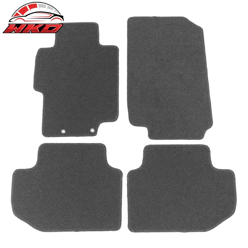 Wholesale 03-07 Honda Accord Floor Mats Carpet Front & Rear Gray 4PC - Nylon