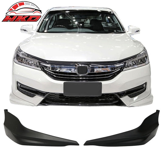 Wholesale 17 Honda Accord Hybrid HFP Style Front Bumper Lip Spoiler Splitter 2PC