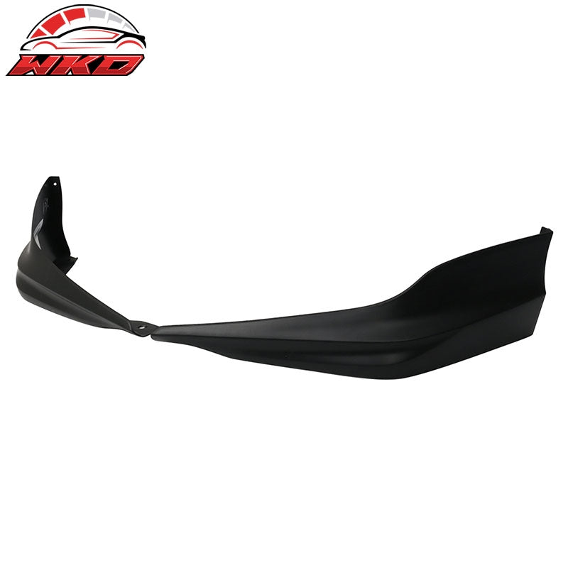 Fits 17 Honda Accord Hybrid HFP Style Front Bumper Lip Spoiler Splitter 2PC