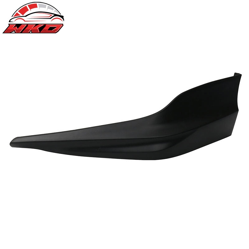Fits 17 Honda Accord Hybrid HFP Style Front Bumper Lip Spoiler Splitter 2PC