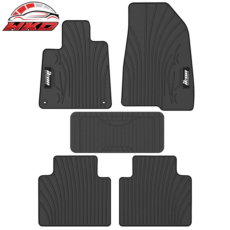 Wholesale 18-22 Honda Accord Latex Car Floor Mats Liner All Weather Carpets Black 5PC