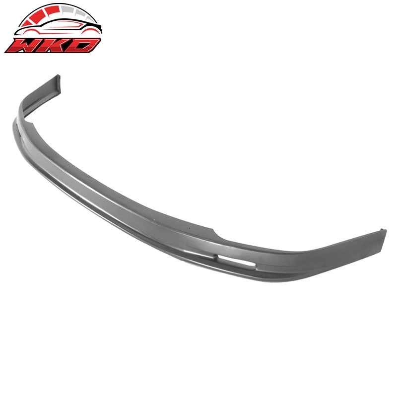 Fits 98-00 Honda Accord Mugen Coupe Front Bumper Lip Spoiler Unpainted Black PP