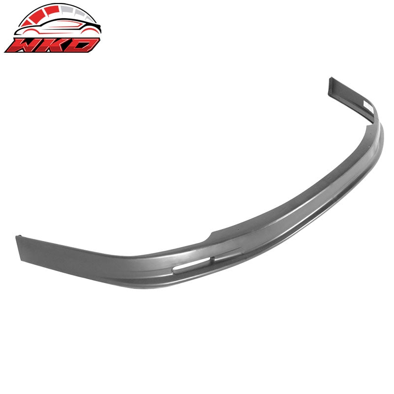 Fits 98-00 Honda Accord Mugen Coupe Front Bumper Lip Spoiler Unpainted Black PP