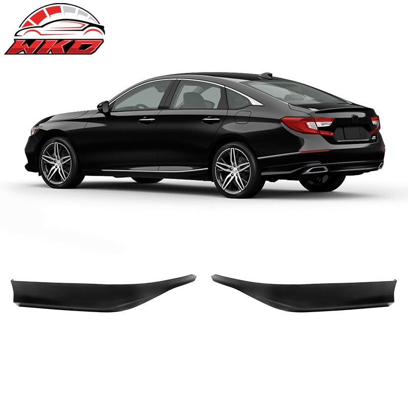 Wholesale 18-22 Honda Accord IKON V2 Style 2PCS Rear Bumper Lip Aprons Unpainted PP