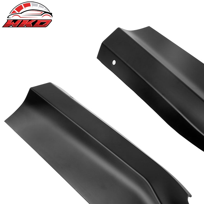 Fits 18-22 Honda Accord IKON V2 Style 2PCS Rear Bumper Lip Aprons Unpainted PP