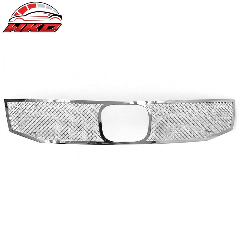 Wholesale 08-10 Honda Accord Sedan 4DR Chrome Mesh Style Front Grille Stainless Steel