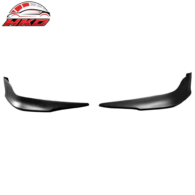 Fits 11-12 Honda Accord Sedan 4Dr OE Style Front Bumper Lip Splitters Kit PP 2PC