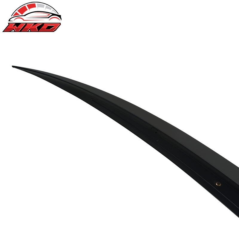 Fits 18-22 Honda Accord Sedan CZZ Style Trunk Spoiler Wing Unpainted Black ABS