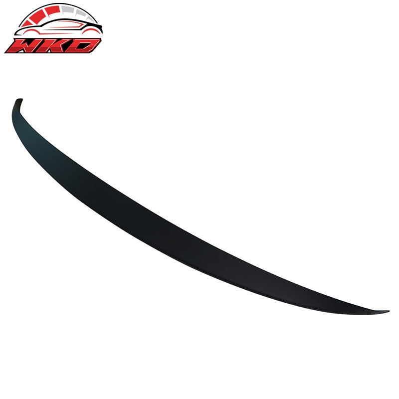 Fits 18-22 Honda Accord Sedan CZZ Style Trunk Spoiler Wing Unpainted Black ABS