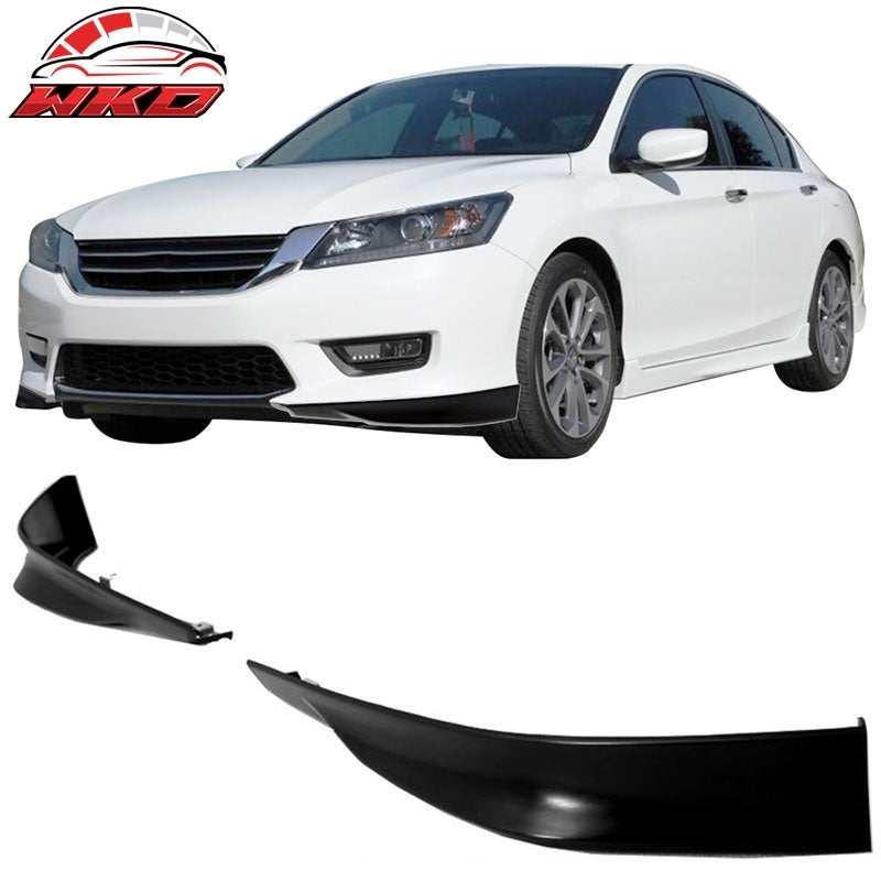 Wholesale 13-15 Honda Accord Sedan HFP Style Front Bumper Lip Splitter Side Apron PP