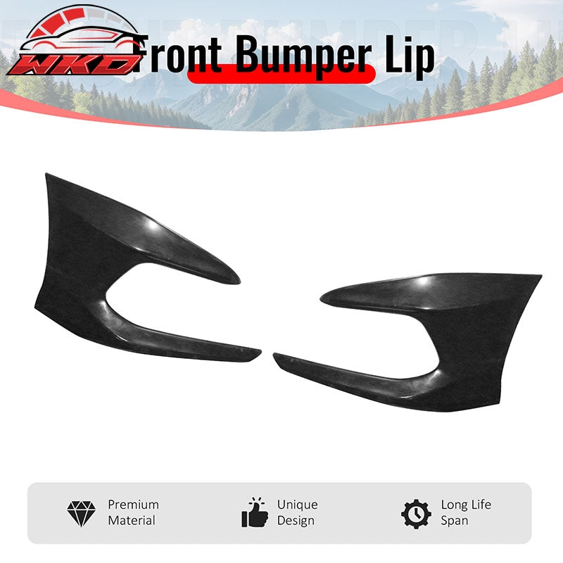Wholesale 21-22 Honda Accord Sedan OE Style Front Bumper Lip Spoiler Unpainted PU 2PC - Wikond Auto