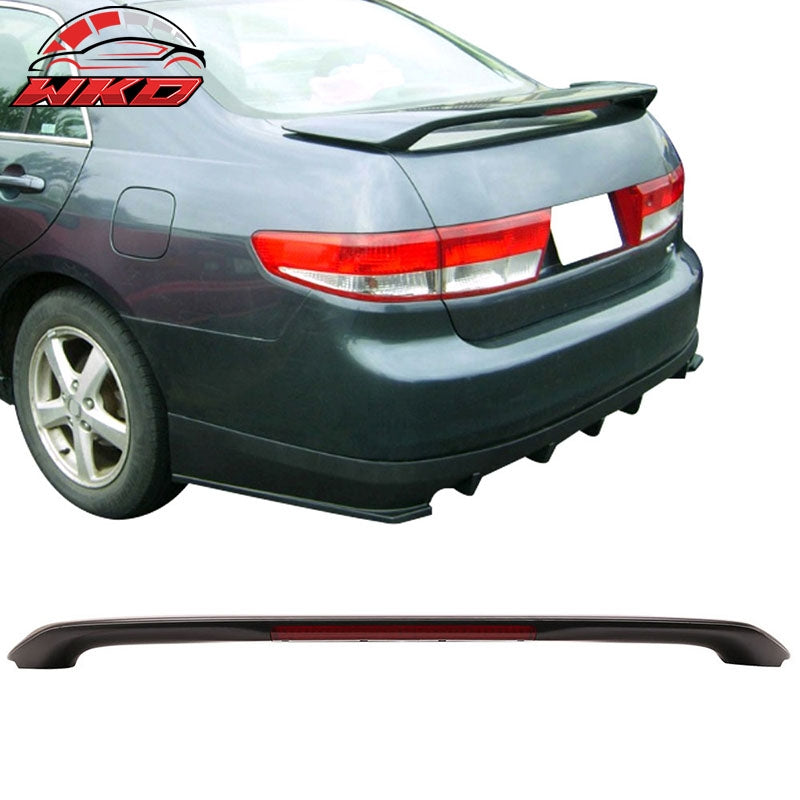 Wholesale 03-05 Honda Accord Sedan 3rd LED Brake OE Style Trunk Spoiler ABS