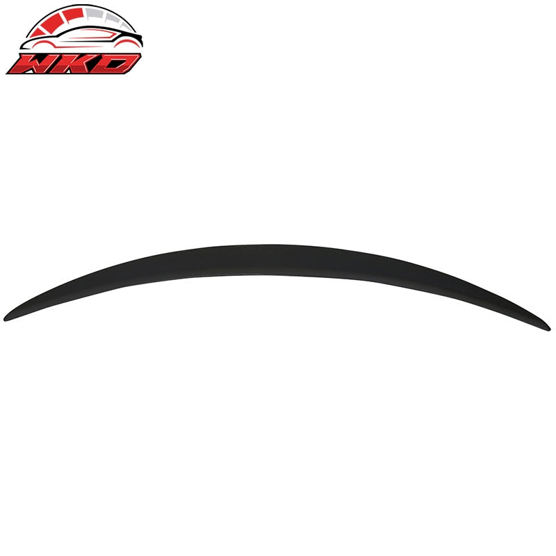 Fits 08-12 Honda Accord Sedan OE Style Rear Trunk Spoiler Wing Unpainted Black