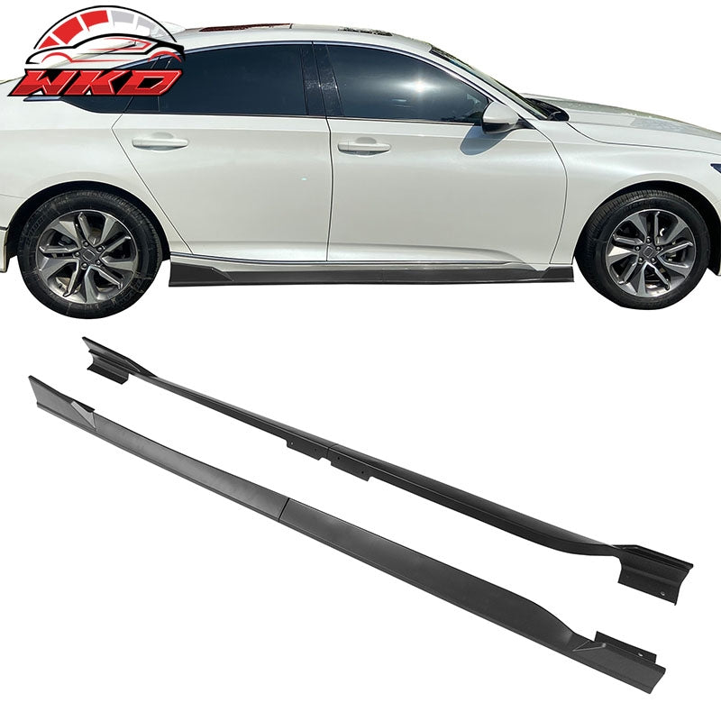 Wholesale 18-22 Honda Accord 4PCS Side Skirts Extension Rocker Panels PP Matte Black