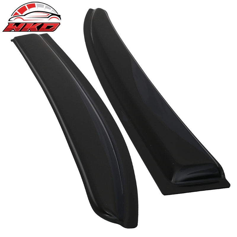 Fits 13-17 Honda Accord 4DR Sedan Window Visor Sun Rain Deflector Guard Vent