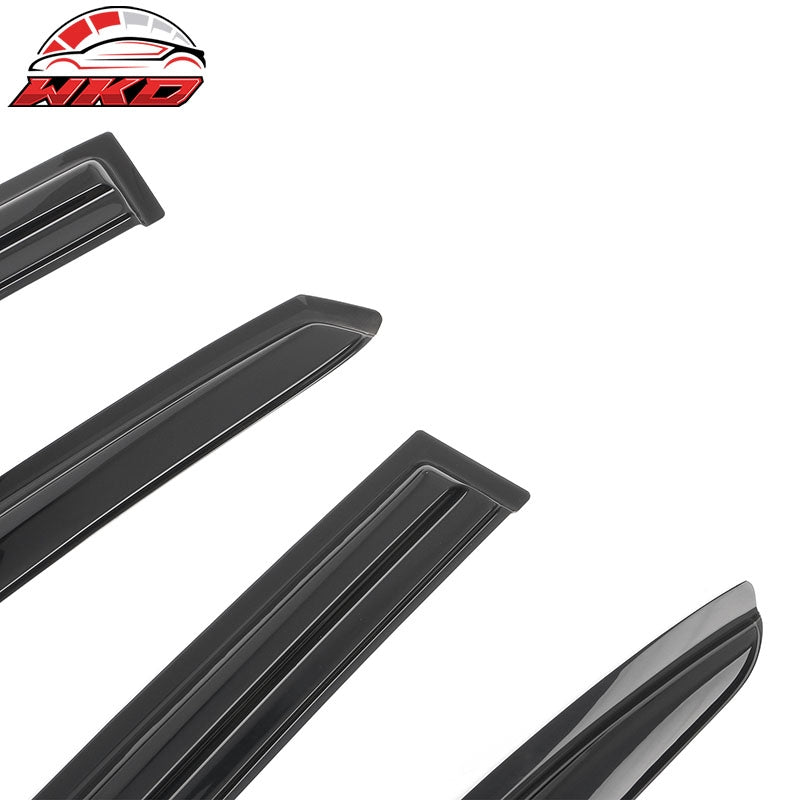 Fits 08-12 Honda Accord Sedan Mugen Style Window Visors Vent Rain Guard 4PCS