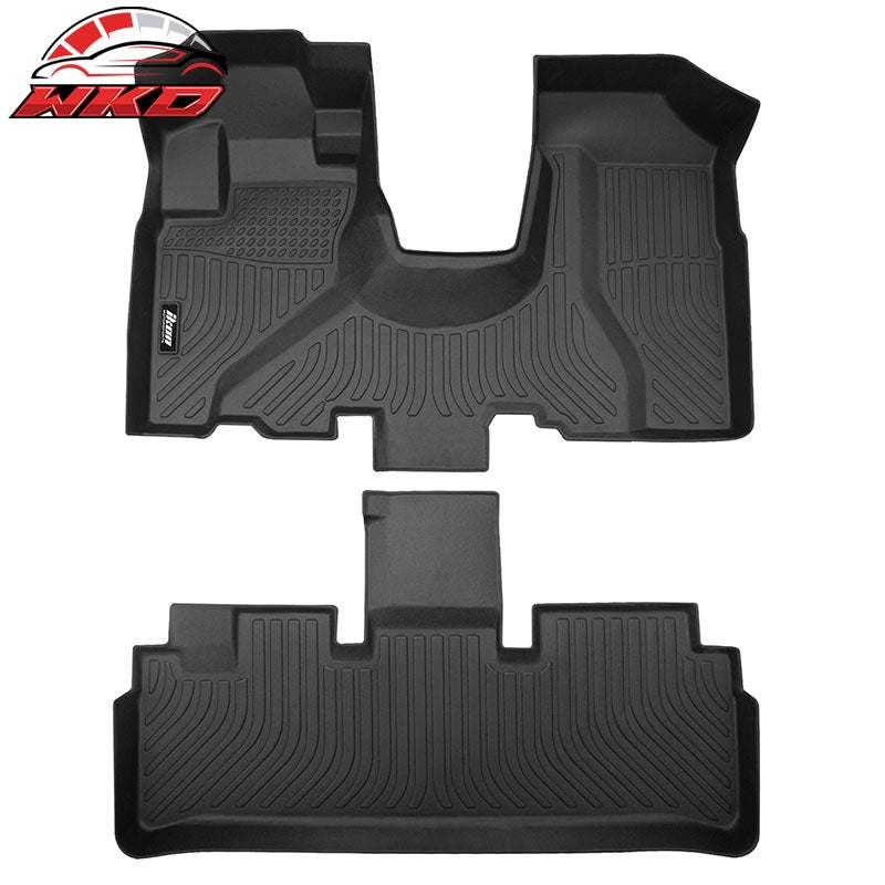 Wholesale 02-06 Honda CR-V 4DR 3D Anti-Slip Floor Mats All Weather TPE Carpets 2PCS