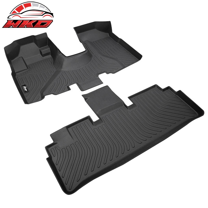Fits 02-06 Honda CR-V 4DR 3D Anti-Slip Floor Mats All Weather TPE Carpets 2PCS