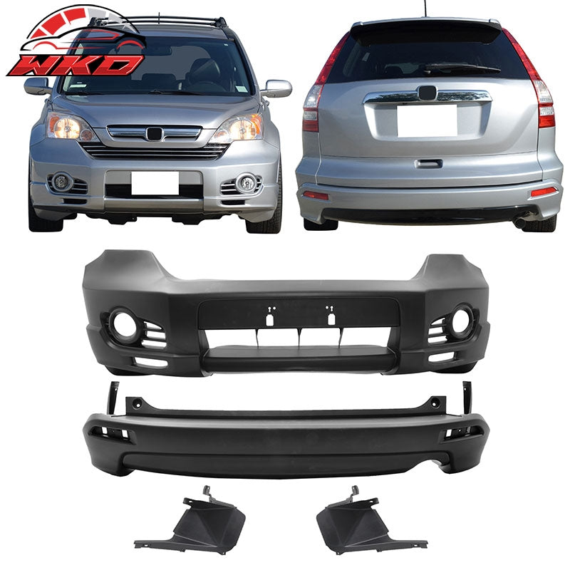 Wholesale 07-09 Honda CR-V CRV MD Style Front & Rear Bumper Cover Replacement PP