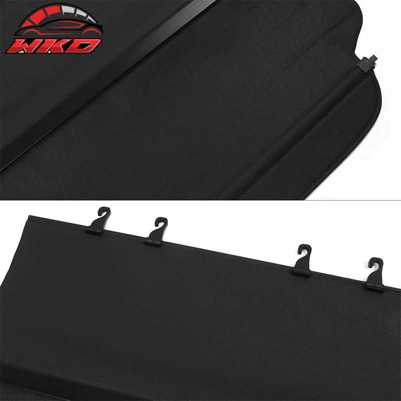 Fits 02-06 Honda CR-V Retractable OE Rear Cargo Cover Security Trunk Shade Black