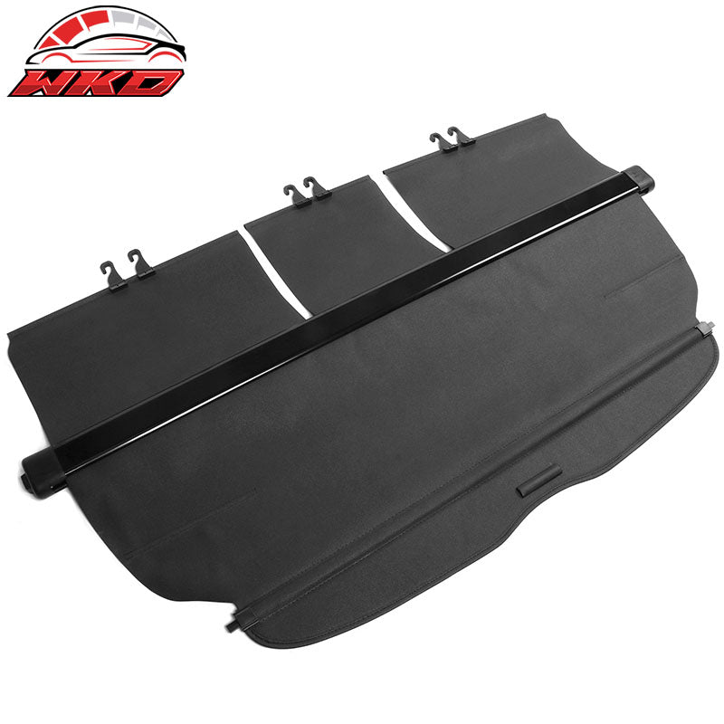 Fits 07-11 Honda CR-V OE Style Retractable Rear Trunk Privacy Cargo Cover Black