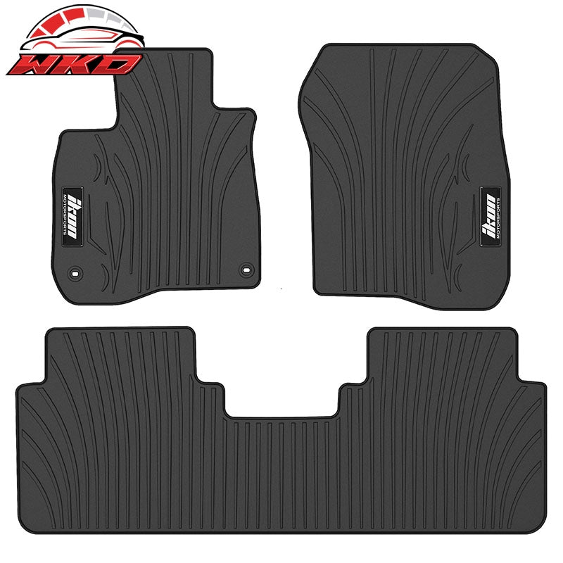Wholesale 17-22 Honda CR-V Latex Car Floor Mats Liner All Weather Carpets Black 3PC