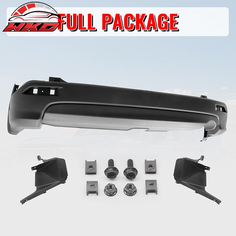 Fits 07-09 Honda CR-V MD Style Rear Bumper Cover Replacement & Side Bracket PP